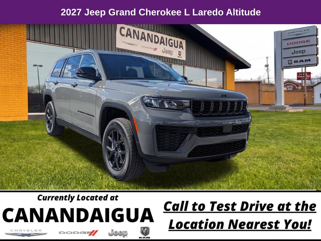 New 2027 Jeep Grand Cherokee L Laredo Altitude Sport Utility