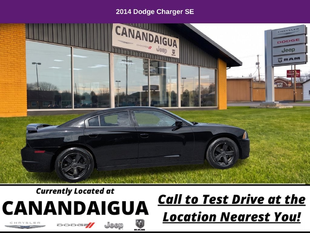 Used 2014 Dodge Charger SE with VIN 2C3CDXBG2EH112763 for sale in Canandaigua, NY