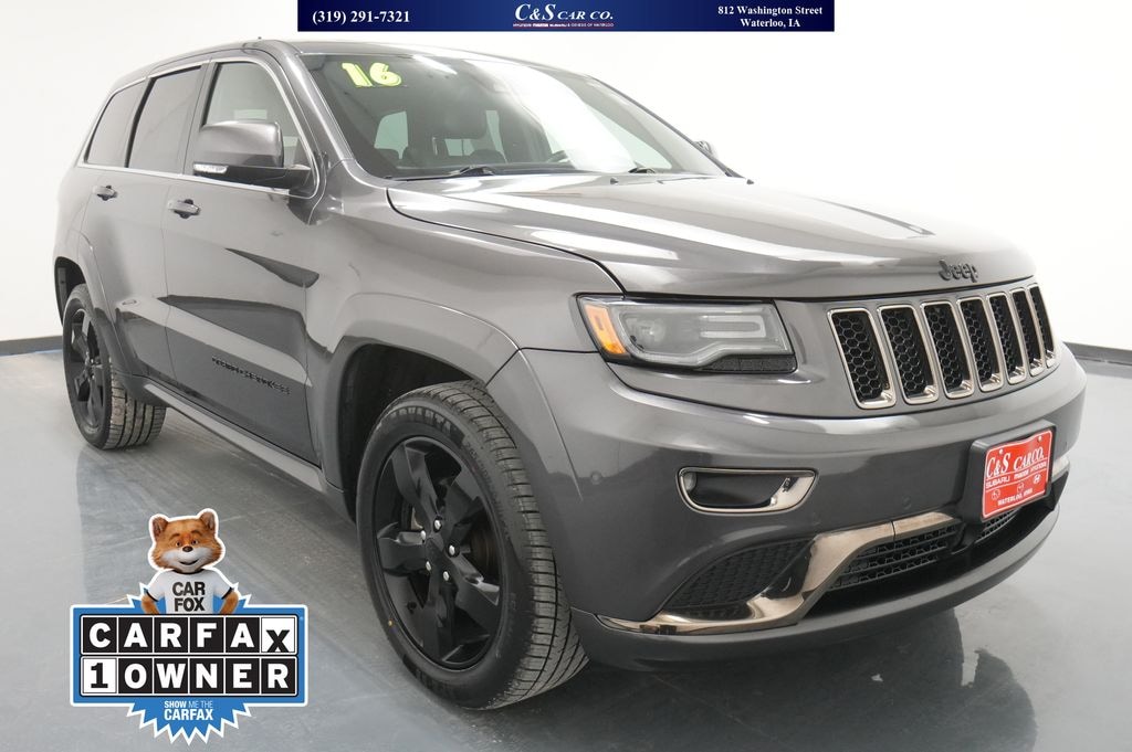 Used 2016 Jeep Grand Cherokee Overland SUV