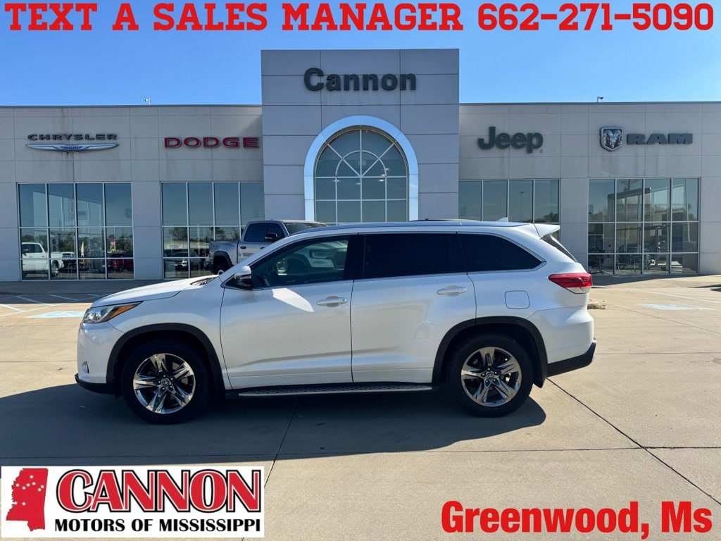 2017 Toyota Highlander Limited Platinum