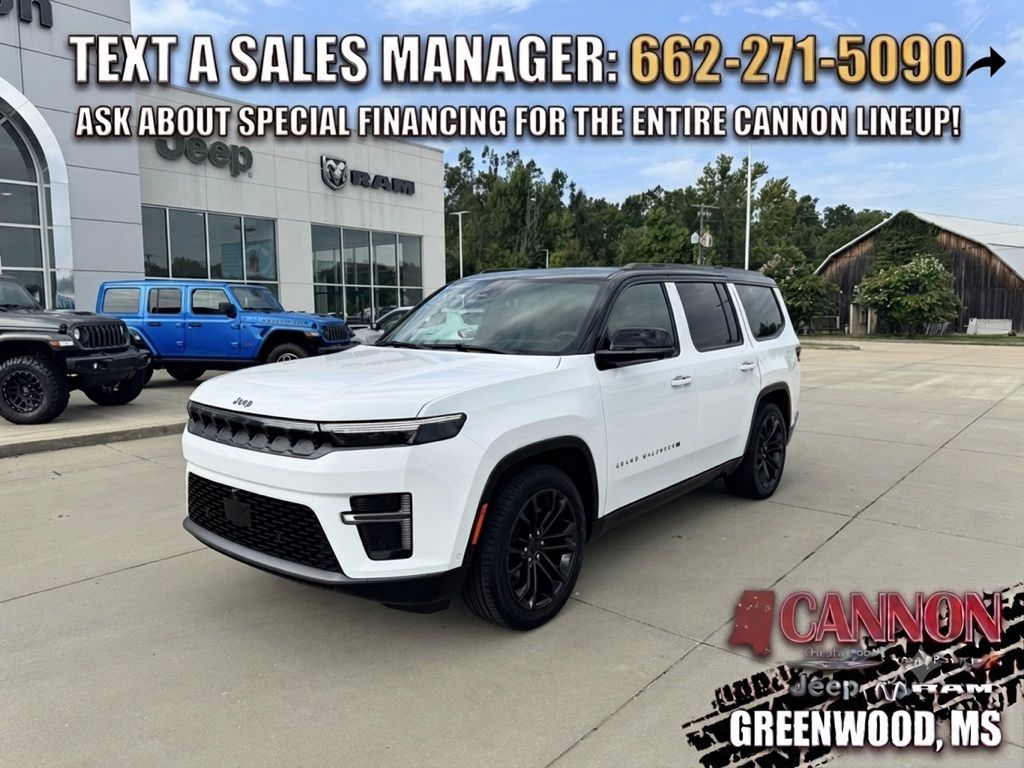 New 2026 Jeep Grand Wagoneer Summit Sport Utility