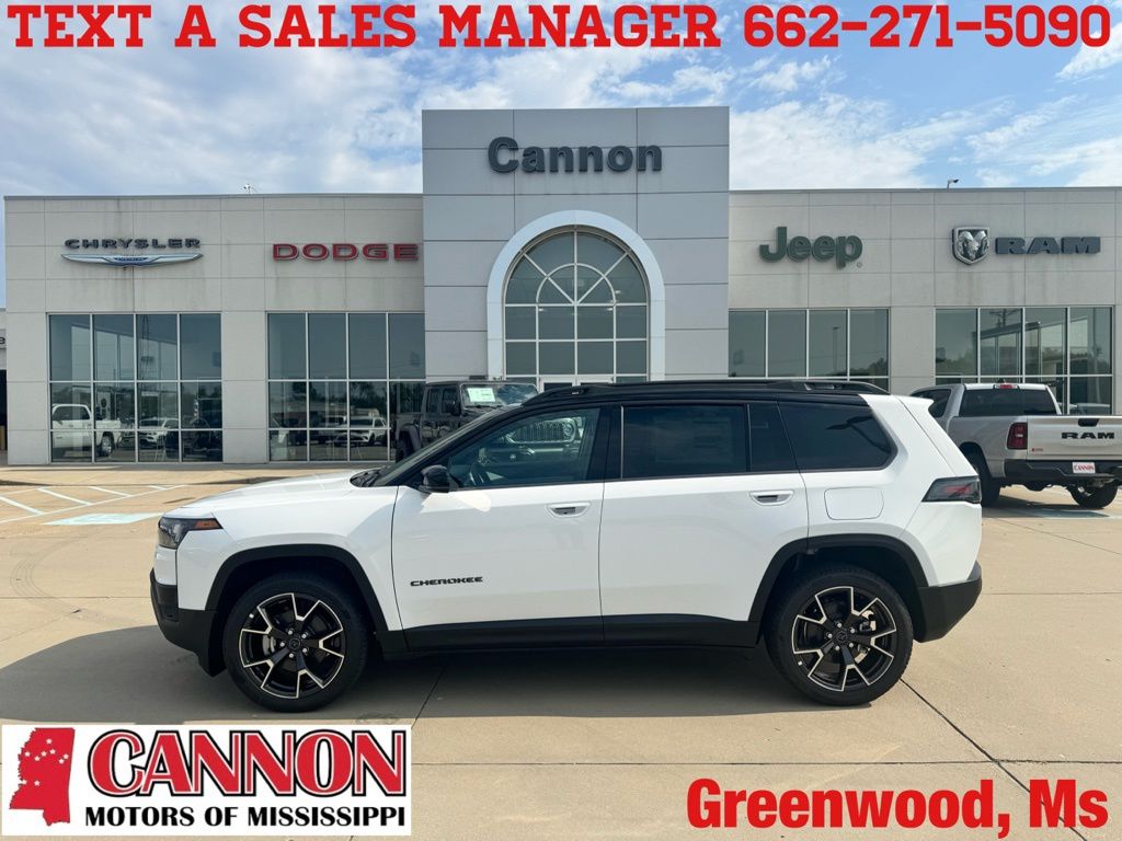 New 2026 Jeep Cherokee Overland Sport Utility