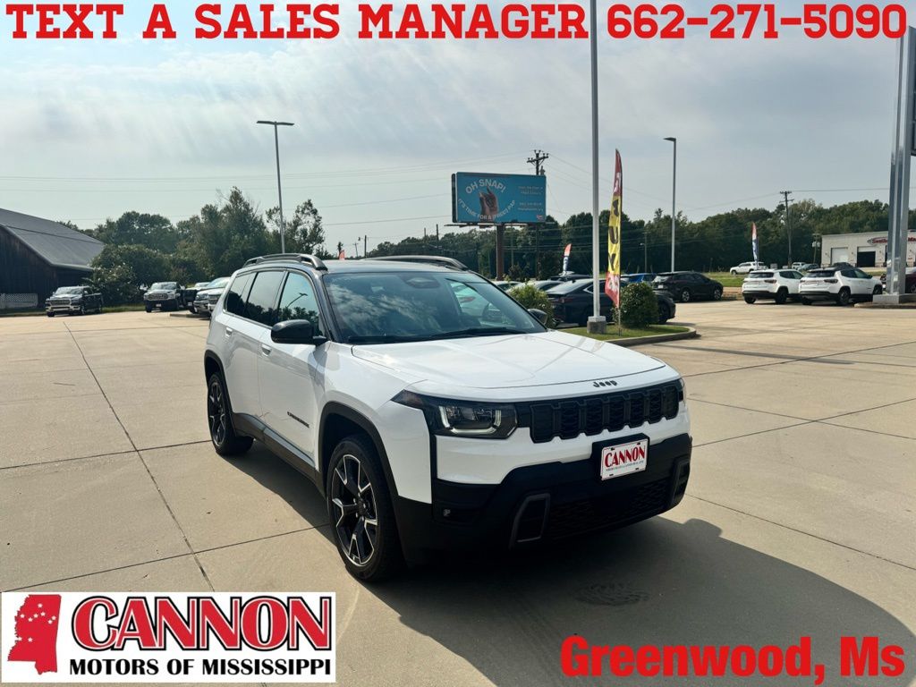 New 2026 Jeep Cherokee Overland Sport Utility