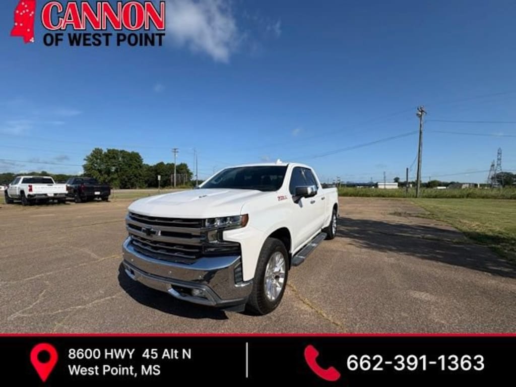 Used 2019 Chevrolet Silverado 1500 LTZ Truck Double Cab