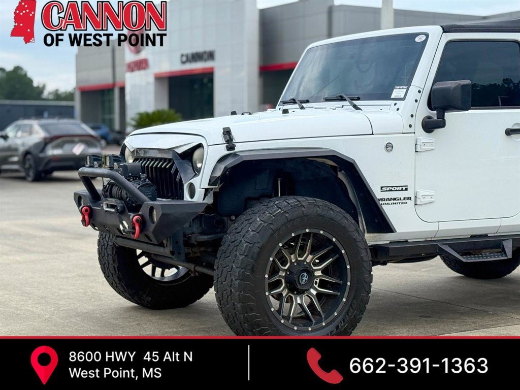 Used 2016 Jeep Wrangler Unlimited Sport SUV