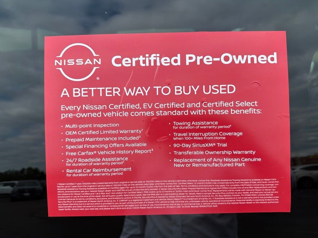 Certified 2025 Nissan Frontier PRO-4X Truck Crew Cab