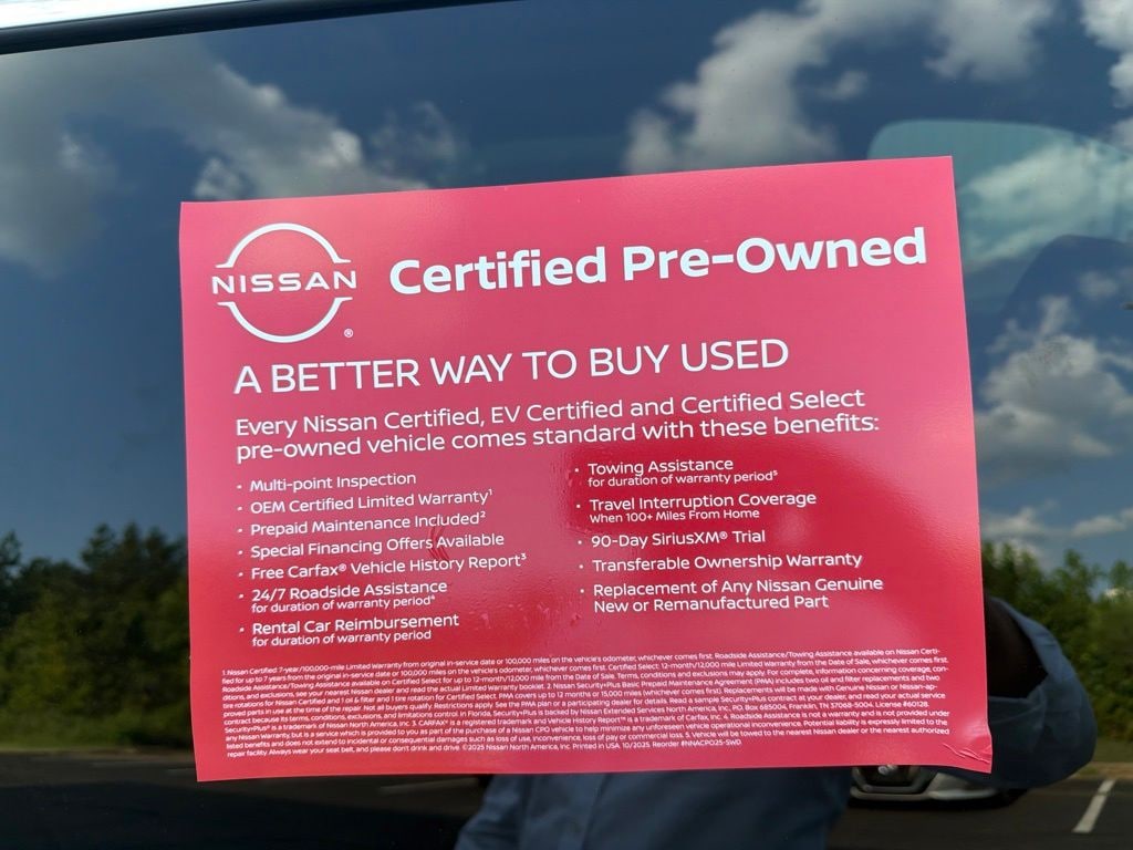 Certified 2025 Nissan Rogue SL SUV