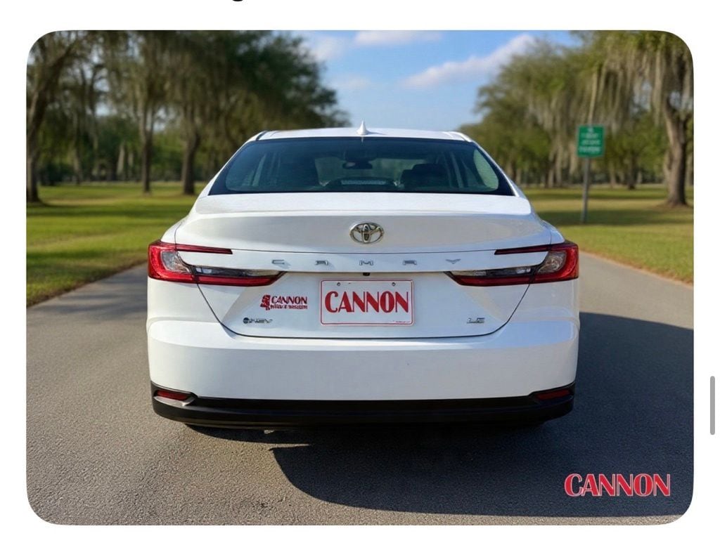 Used 2025 Toyota Camry LE Sedan