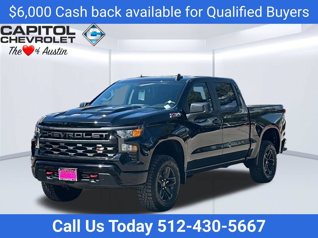 2026 Chevrolet Silverado 1500 Custom Trail Boss Truck