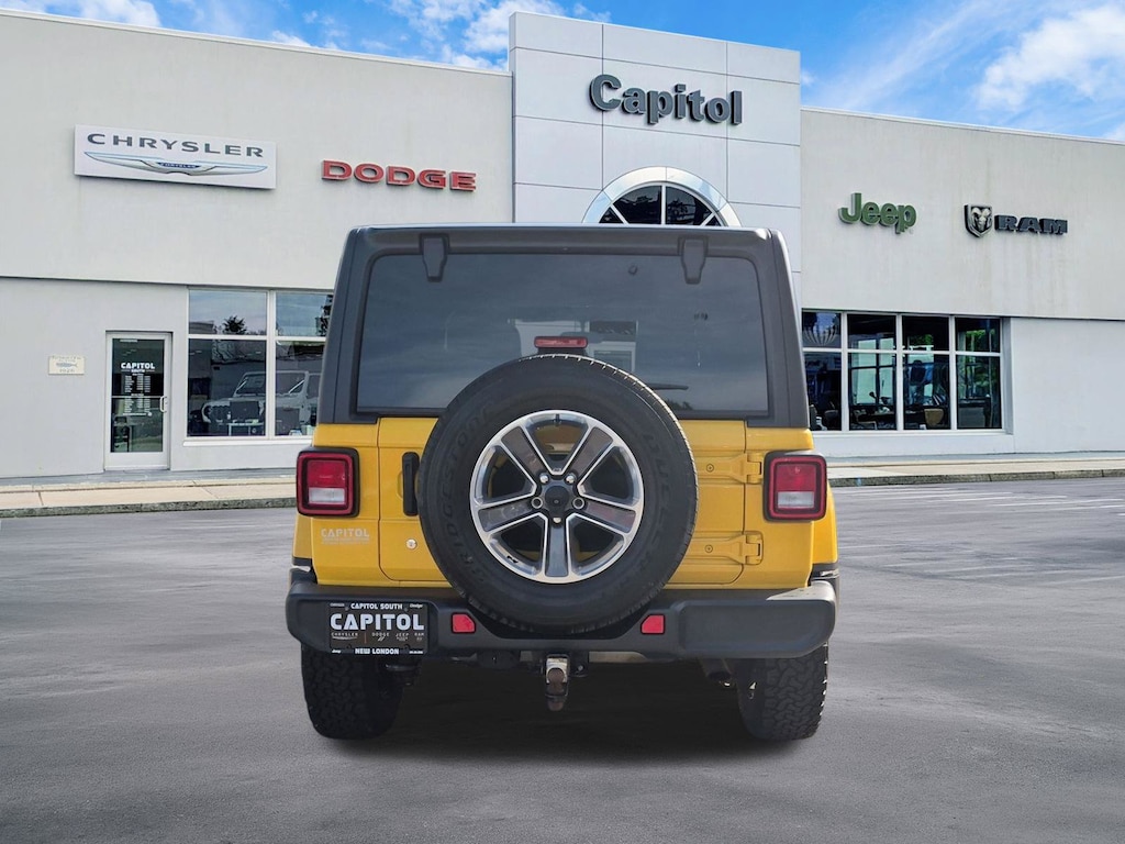 Used 2019 Jeep Wrangler Unlimited Sahara SUV