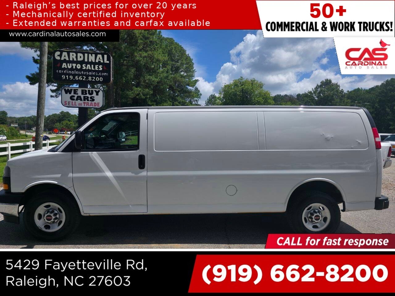 2022 GMC Savana Cargo
