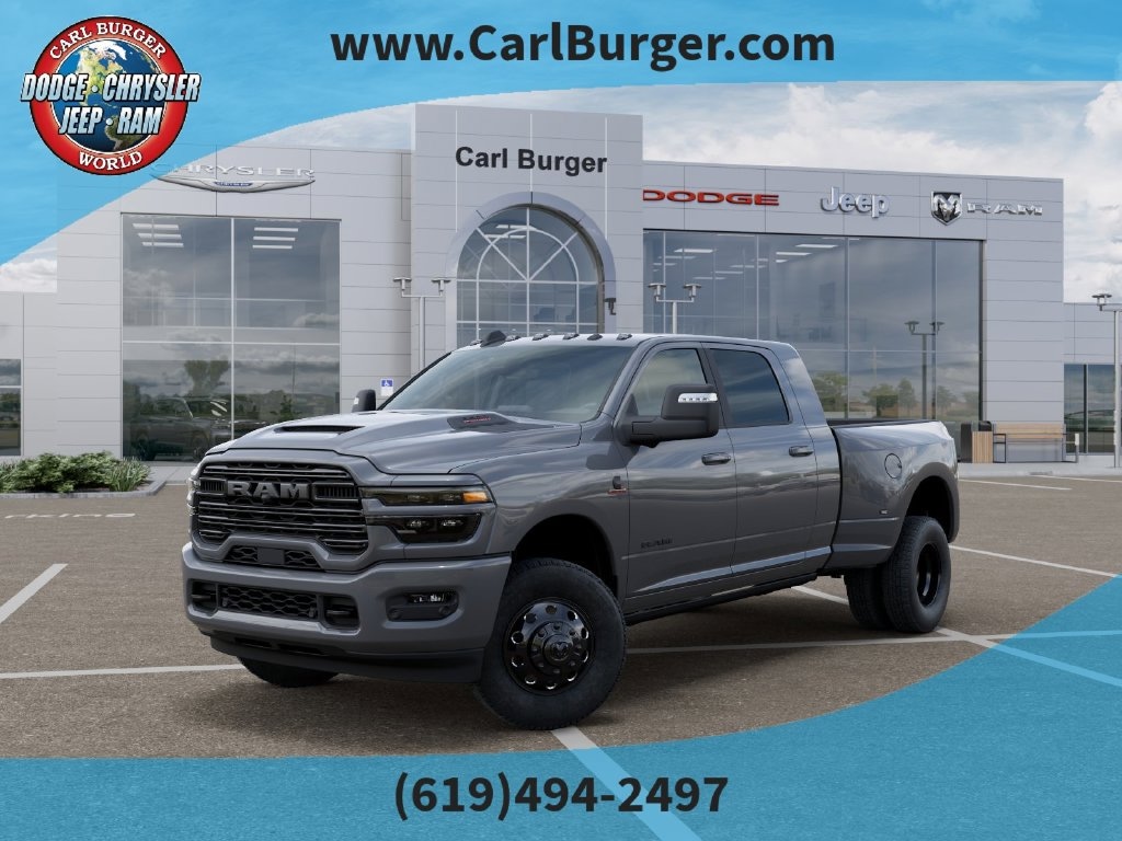 New 2027 Ram 3500 LARAMIE MEGA CAB 4X4 6'4 BOX Pickup