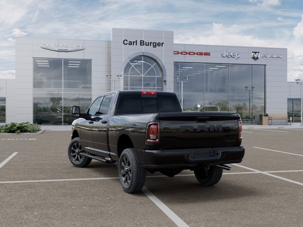 New 2026 Ram 2500 BLACK EXPRESS CREW CAB 4X4 6'4 BOX Pickup