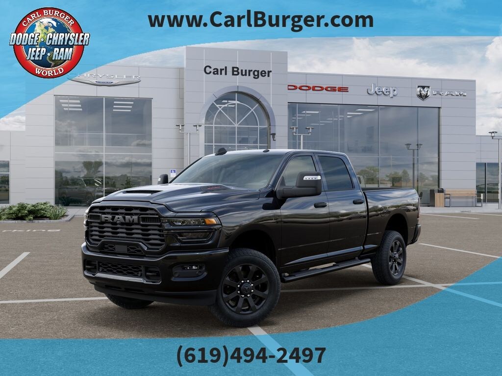 New 2026 Ram 2500 BLACK EXPRESS CREW CAB 4X4 6'4 BOX Pickup