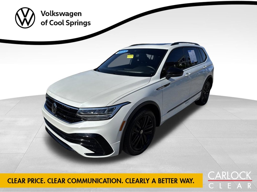 Certified 2022 Volkswagen Tiguan 2.0T SE R-Line Black SUV
