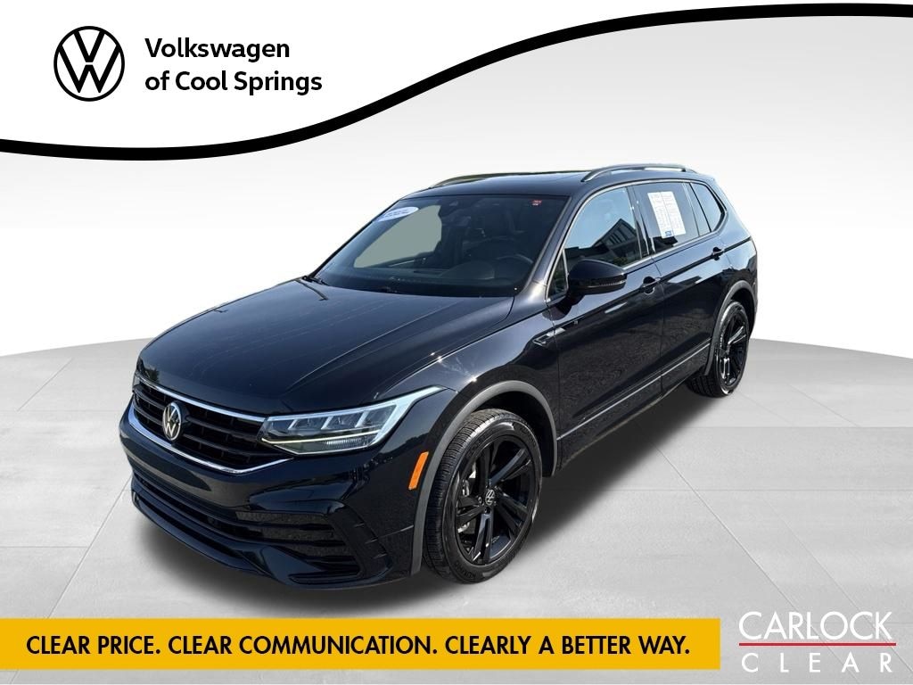 Certified 2023 Volkswagen Tiguan 2.0T SE R-Line Black SUV