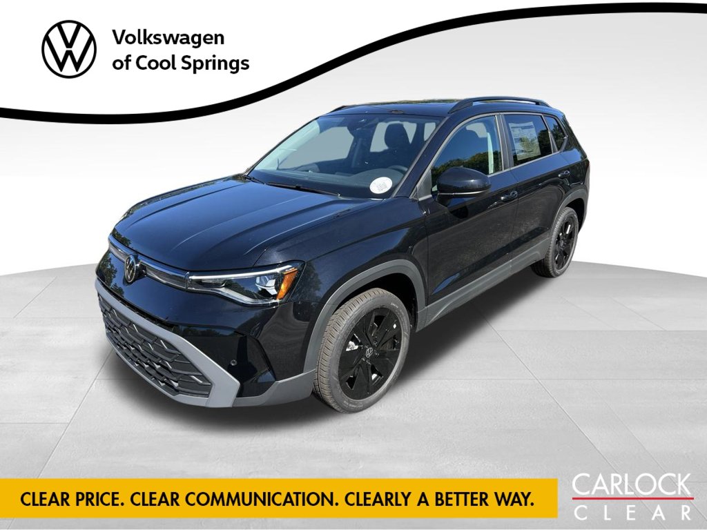 New 2027 Volkswagen Taos 1.5T SE Black SUV