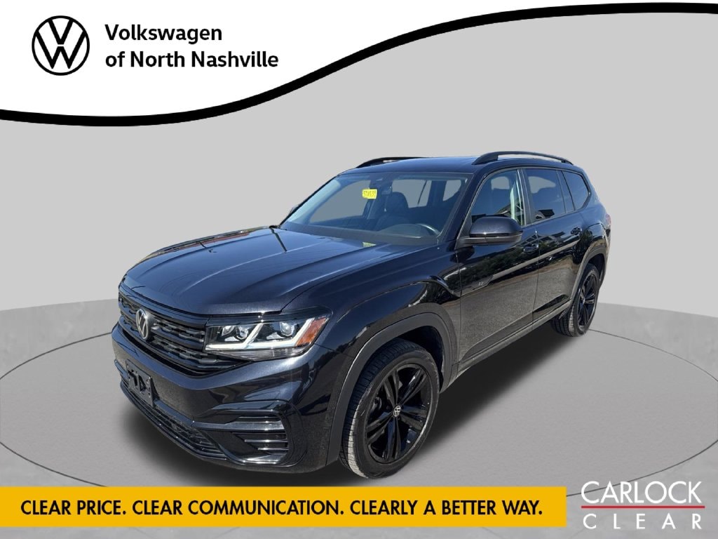 Certified 2023 Volkswagen Atlas 3.6L V6 SEL R-Line Black SUV
