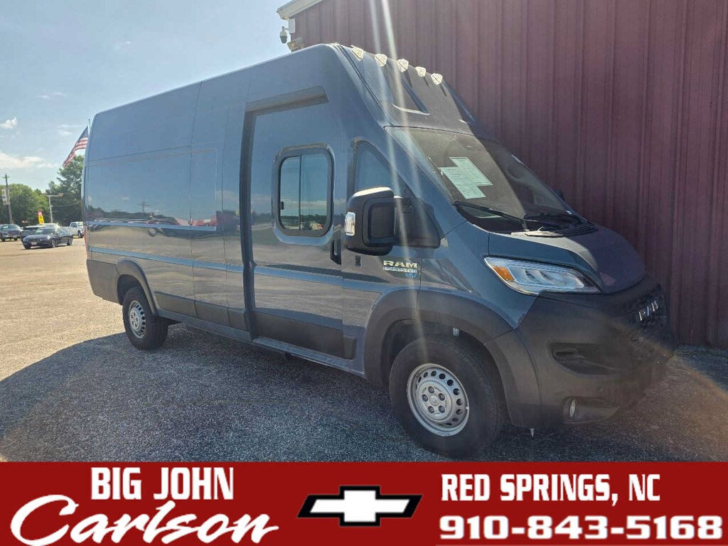 Used 2024 Ram ProMaster 3500 Delivery Van BEV Tradesman Van Extended Cargo Van