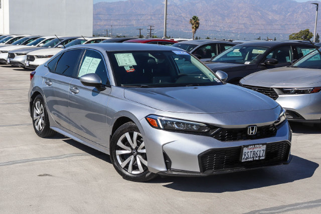Certified 2025 Honda Civic LX Sedan