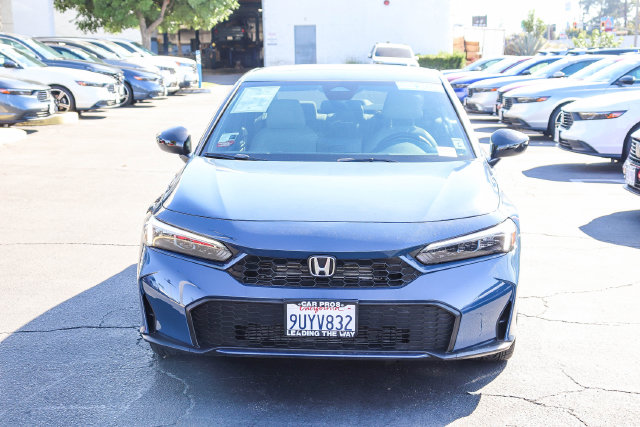 Certified 2025 Honda Civic Hybrid Sport Sedan