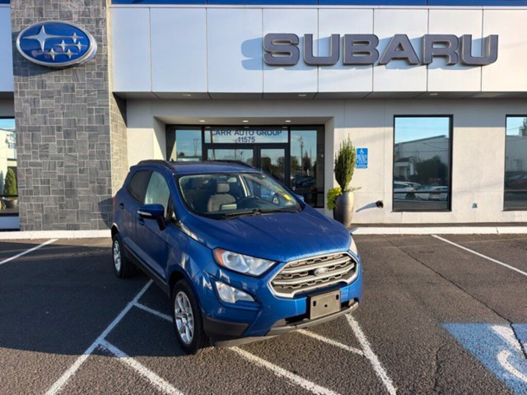 Used 2018 Ford EcoSport SE SUV