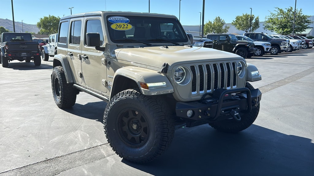 Used 2022 Jeep Wrangler Unlimited 4xe Sahara SUV