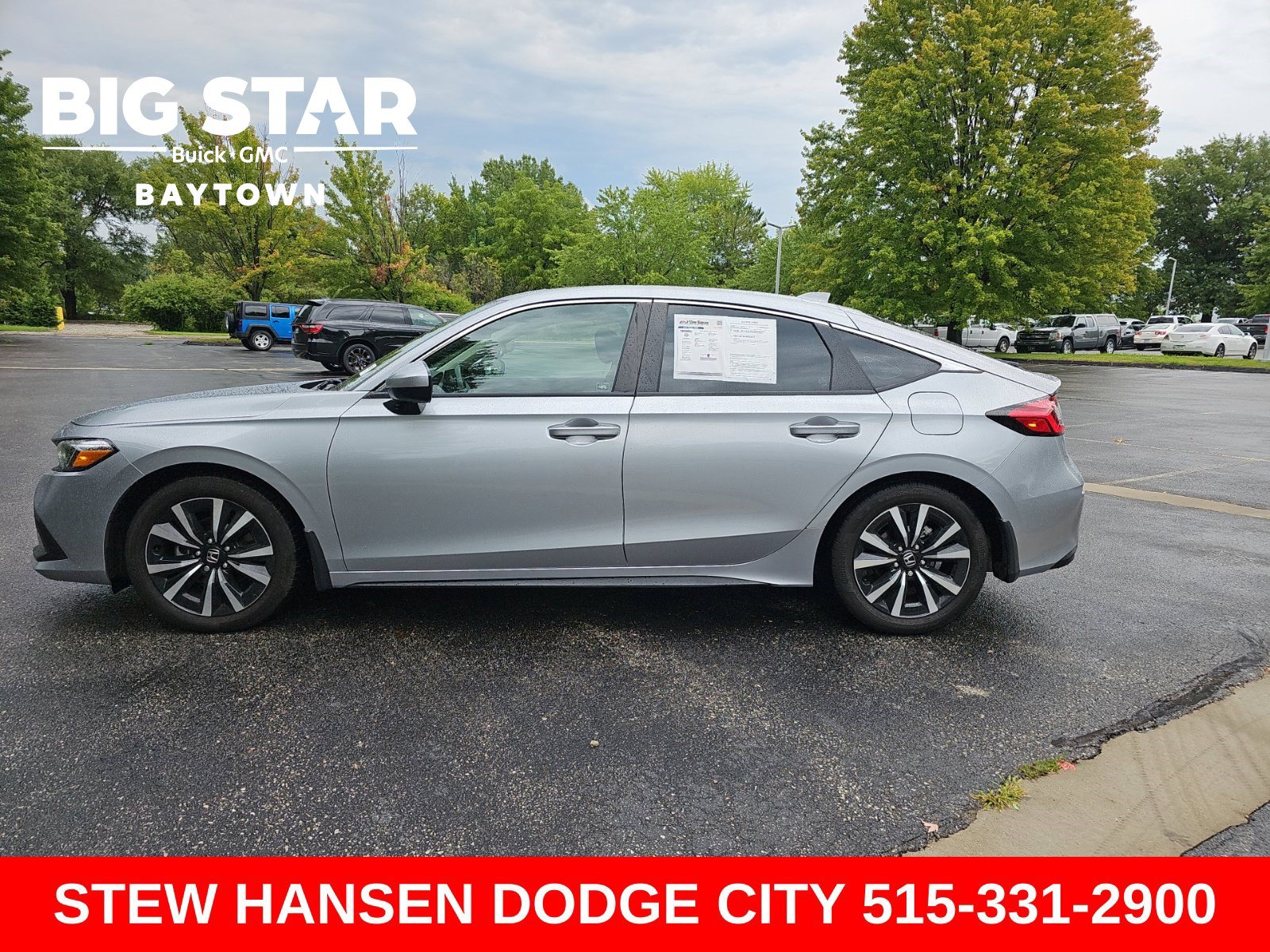 Used 2024 Honda Civic EX-L Hatchback