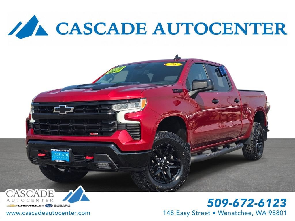 Used 2024 Chevrolet Silverado 1500 LT Trail Boss Truck Crew Cab