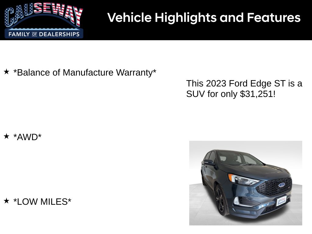Used 2023 Ford Edge ST SUV