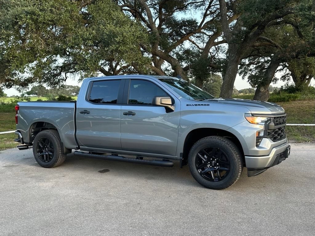 New 2026 Chevrolet Silverado 1500 Custom Blackout Truck