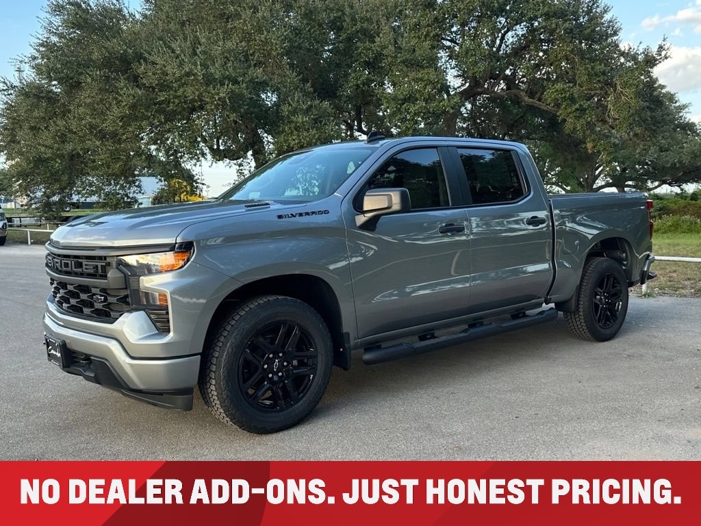 New 2026 Chevrolet Silverado 1500 Custom Blackout Truck
