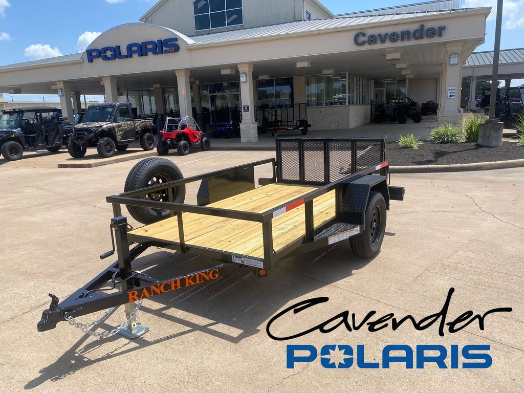 New 2026 Ranch King Weekender Single Axle Utility Trailer 9x5 WT95-24FMR Trailer