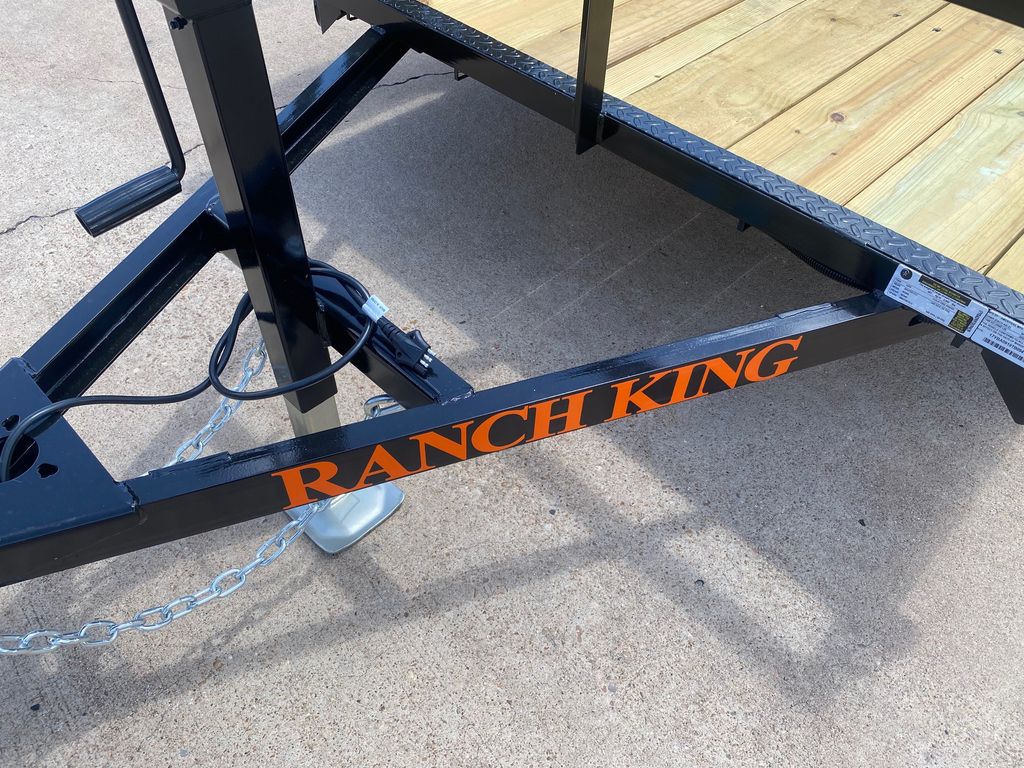 New 2026 Ranch King Weekender Single Axle Utility Trailer 9x5 WT95-24FMR Trailer