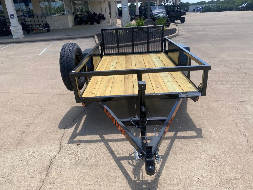 New 2026 Ranch King Weekender Single Axle Utility Trailer 9x5 WT95-24FMR Trailer