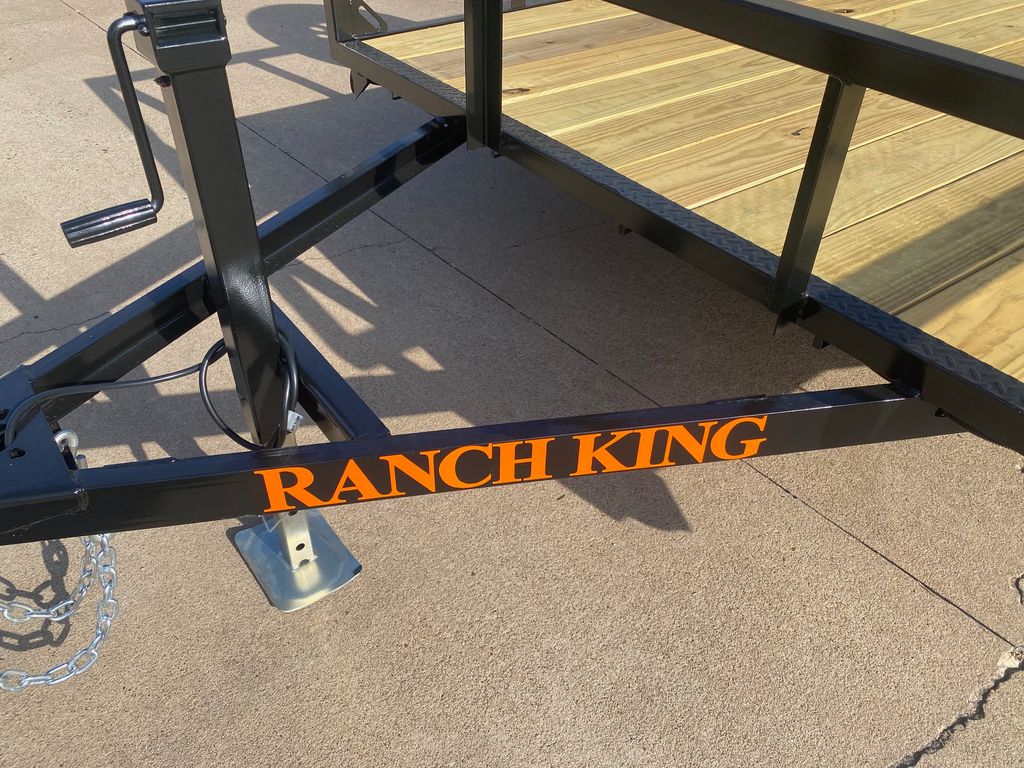 New 2026 Ranch King Weekender Single Axle Utility Trailer 12x610 WT12610-24FMR Trailer