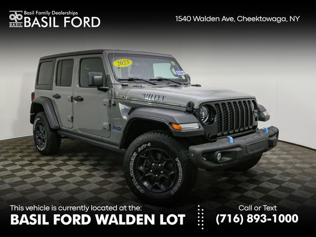 Used 2023 Jeep Wrangler Willys 4xe SUV
