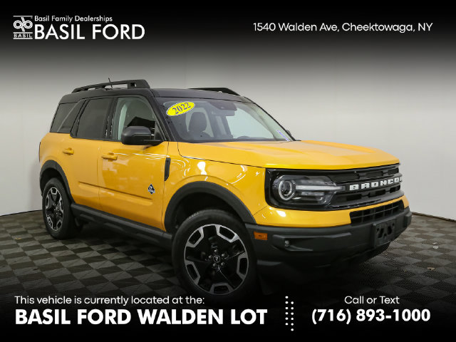 Used 2022 Ford Bronco Sport Outer Banks SUV