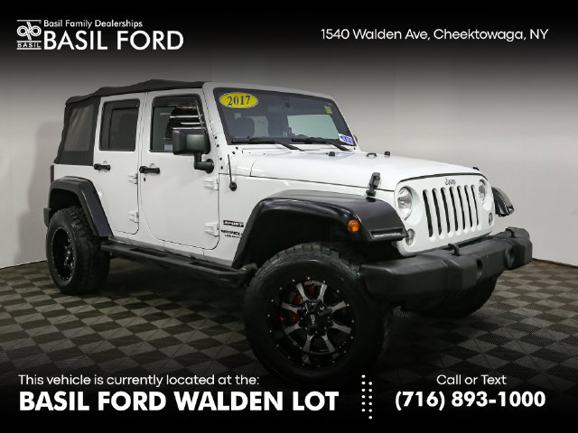 Used 2017 Jeep Wrangler Unlimited Sport SUV