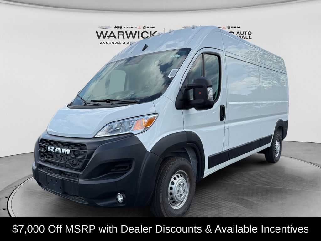 2026 RAM ProMaster Cargo Van Tradesman