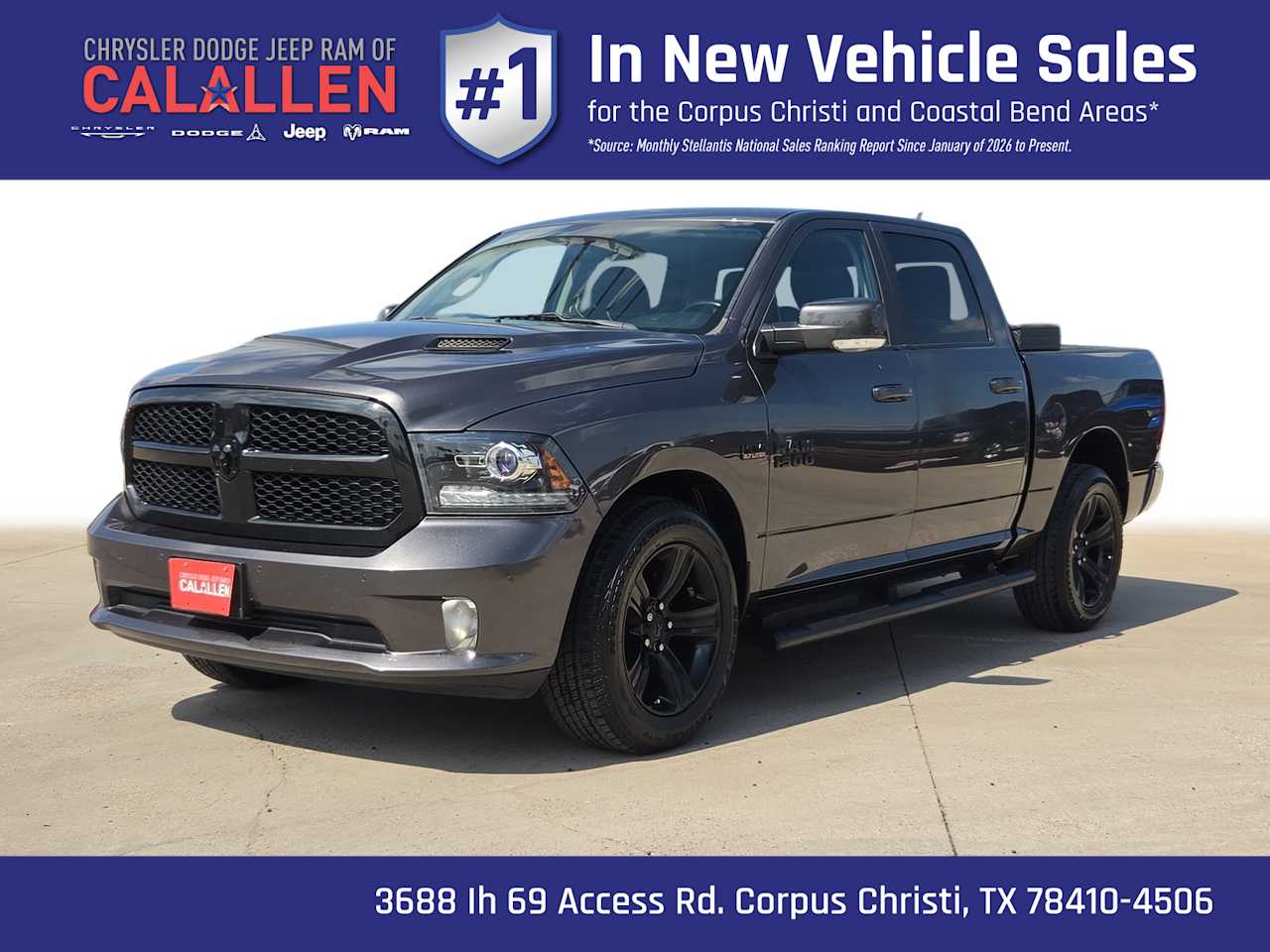 2017 RAM 1500 Pickup Night
