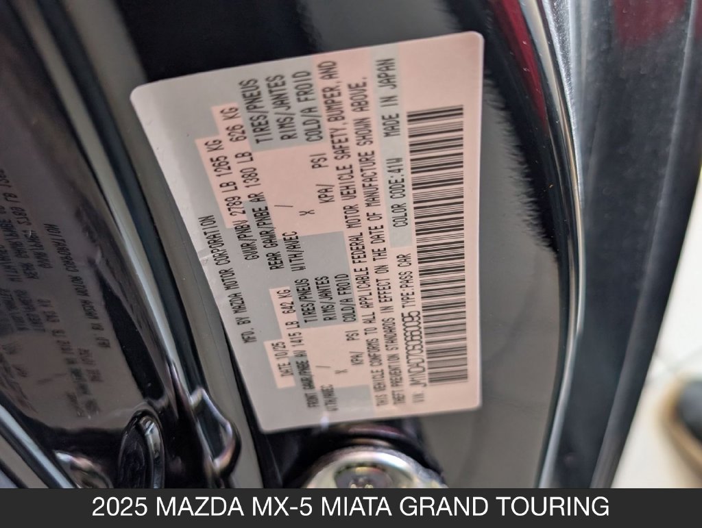 2025 Mazda MX-5 Miata Grand Touring - Photo 15