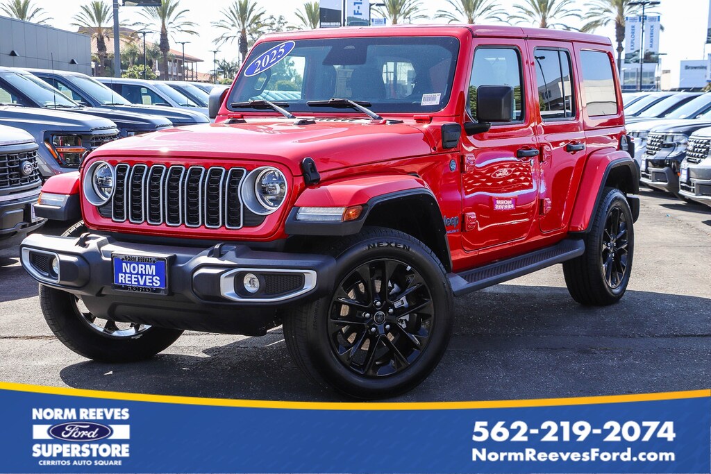 Used 2025 Jeep Wrangler 4xe Sahara Sahara 4x4