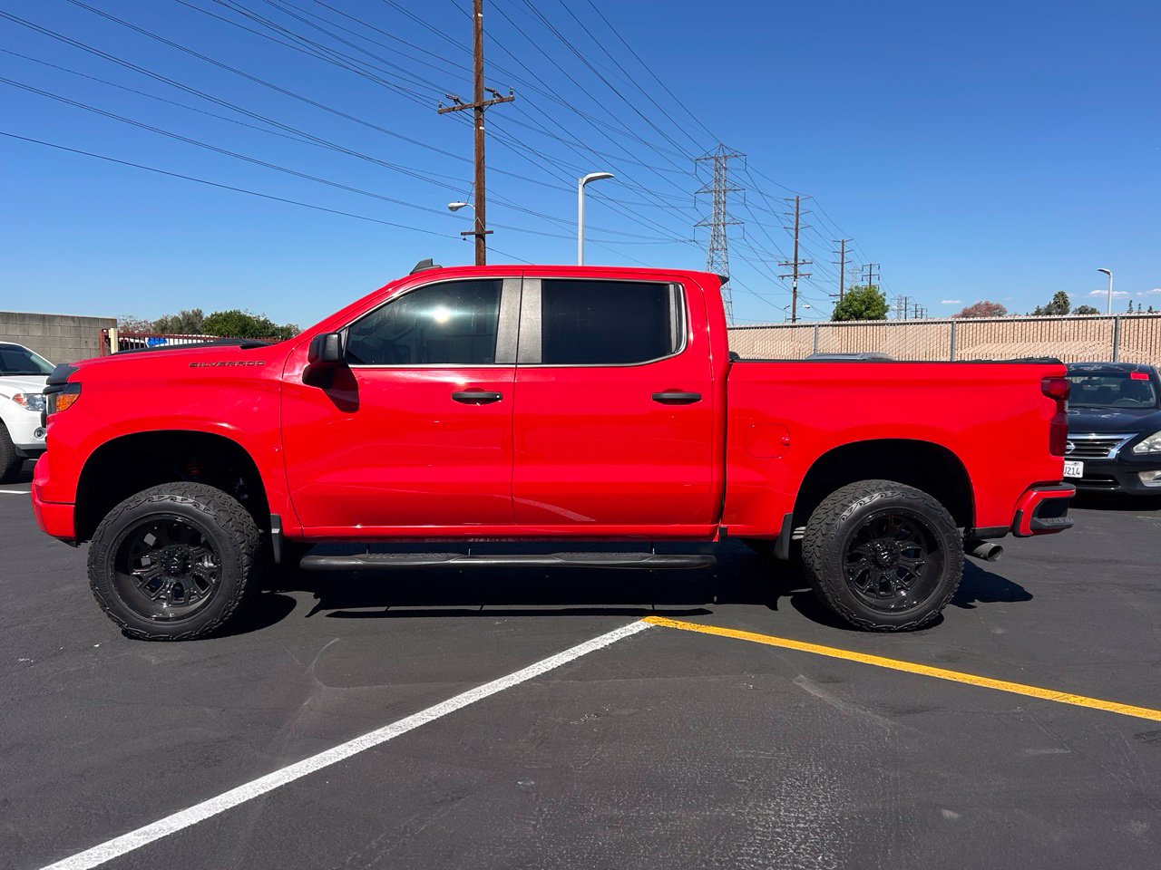 Used 2022 Chevrolet Silverado 1500 Custom Truck Crew Cab