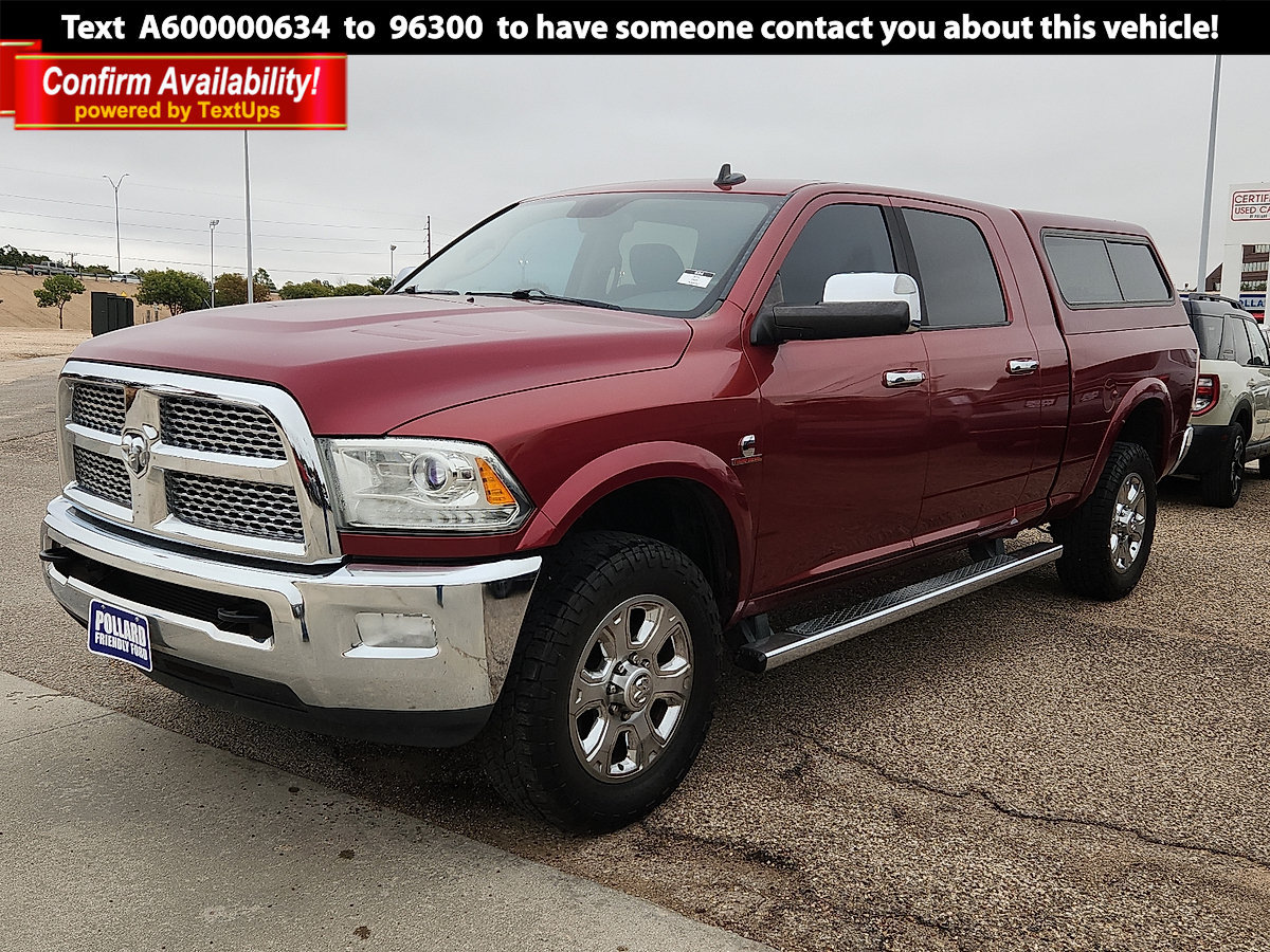 Used 2015 Ram 2500 Laramie Truck Mega Cab
