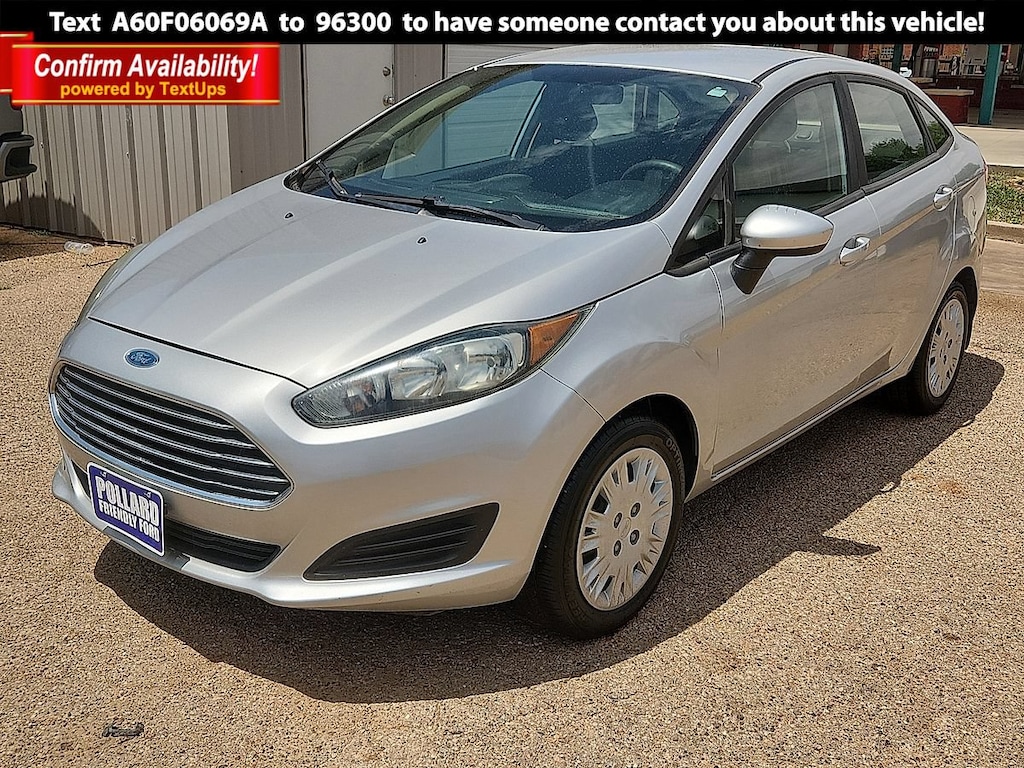 Used 2019 Ford Fiesta S Sedan