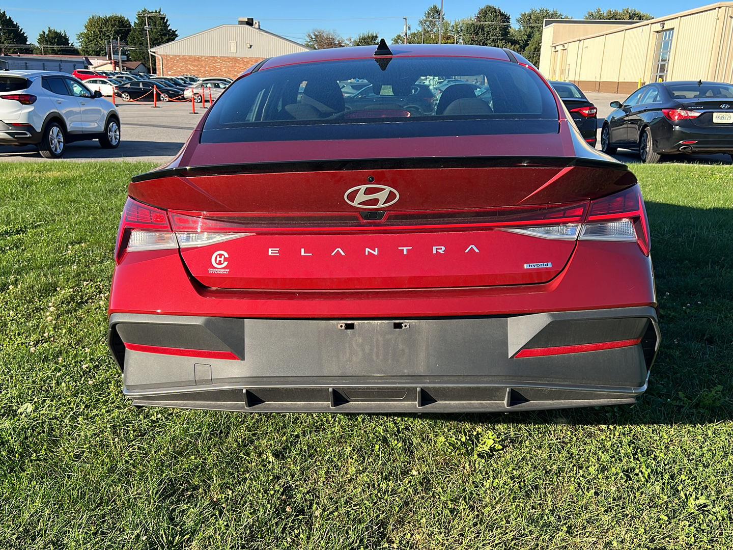 Certified 2025 Hyundai Elantra Hybrid SEL Sport Sedan