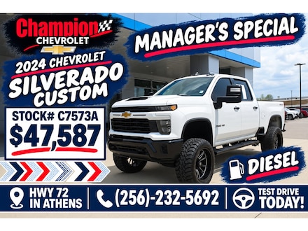 2024 Chevrolet Silverado Custom Crew Cab