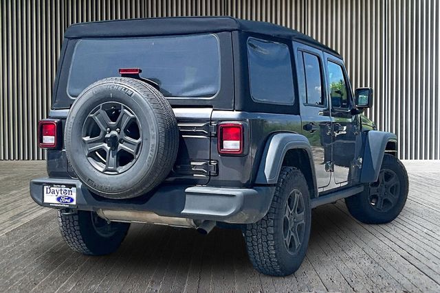 Used 2020 Jeep Wrangler Unlimited Sport S with VIN 1C4HJXDG4LW201403 for sale in Dayton, TN