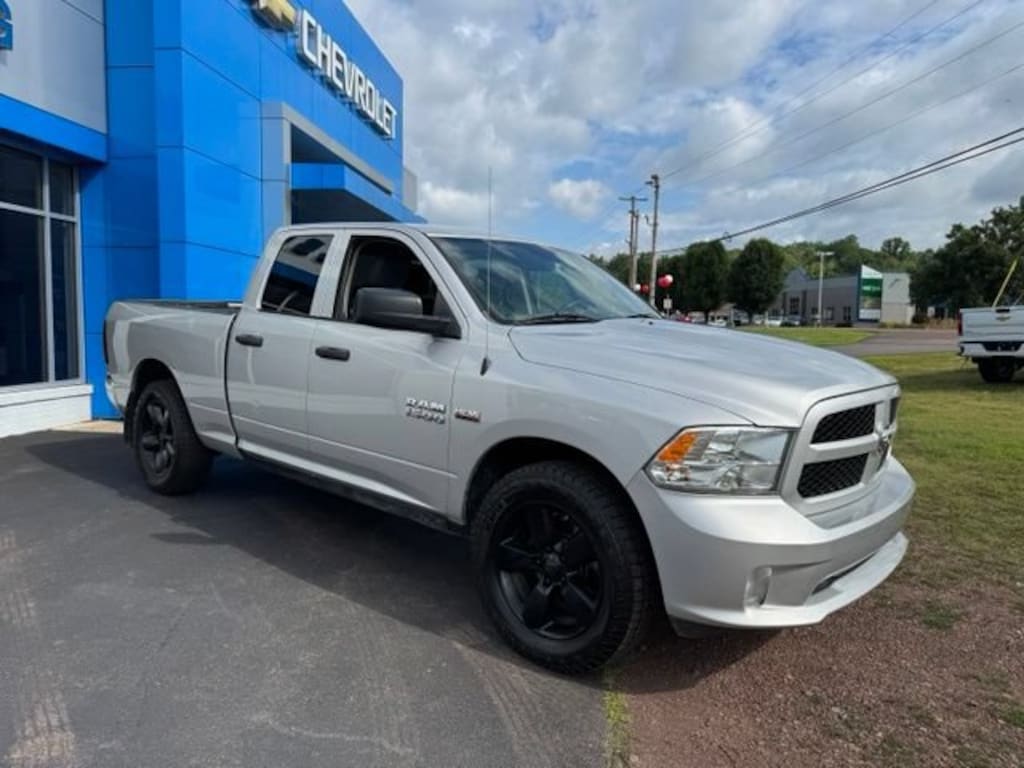 Used 2018 Ram 1500 Express Quad Cab 4x4 64 Box Truck